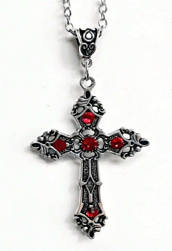 Collier pendendentif GRANDE CROIX