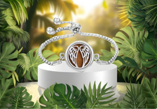 Bracelet d'aromathérapie - AILES D'ANGE