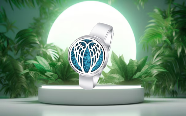 Bague d'aromathérapie - AILES D'ANGE