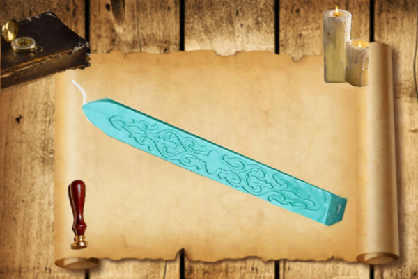 Bâton de cire à cacheter - Cyan