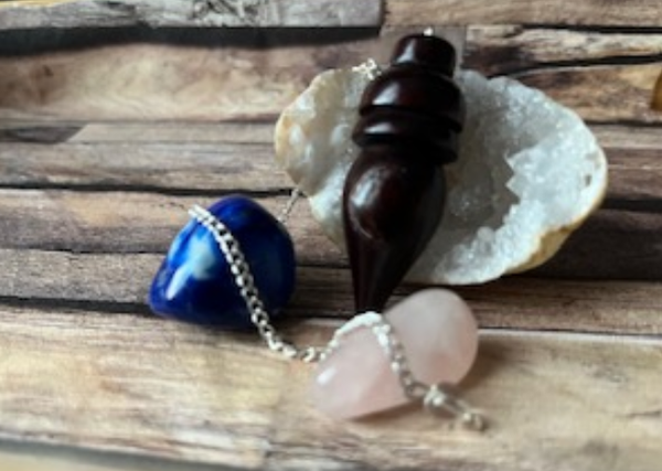 Pendule divinatoire égyptien en bois THOT