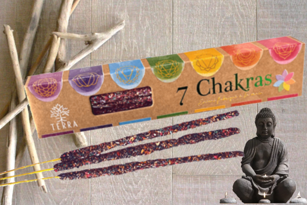 Encens smudge stick " 7 chakras " TERRA
