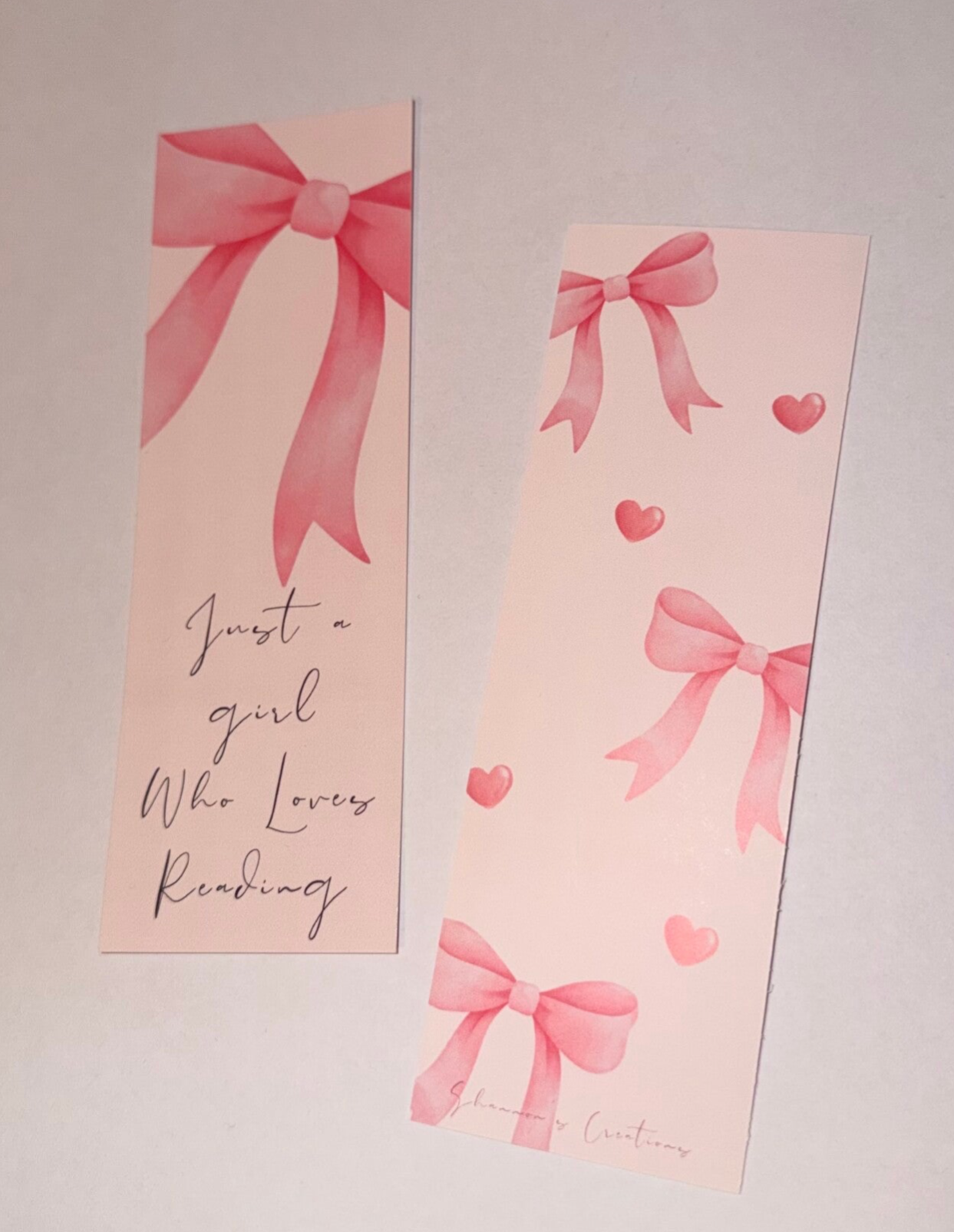 "Tied With Love" -  Bookmark