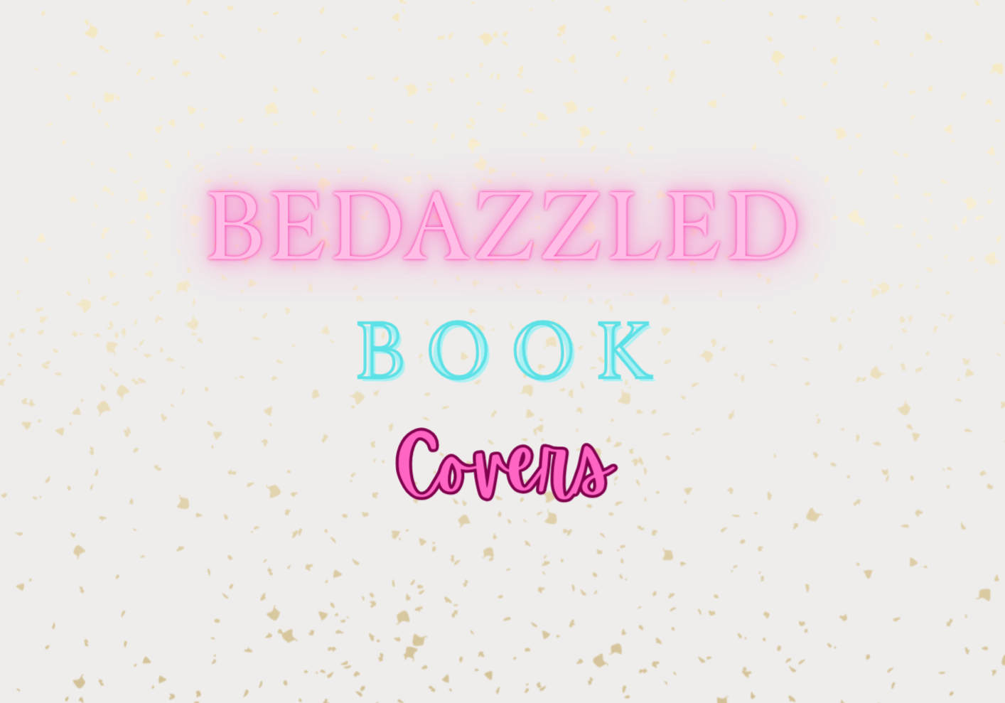 Bedazzled Book Covers ✨📘