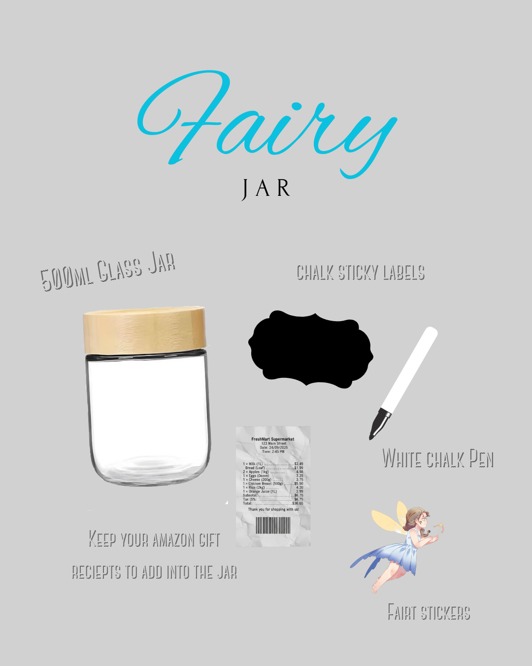 🧚‍♀️ Bookish Fairy Jar + Accessories 🫙