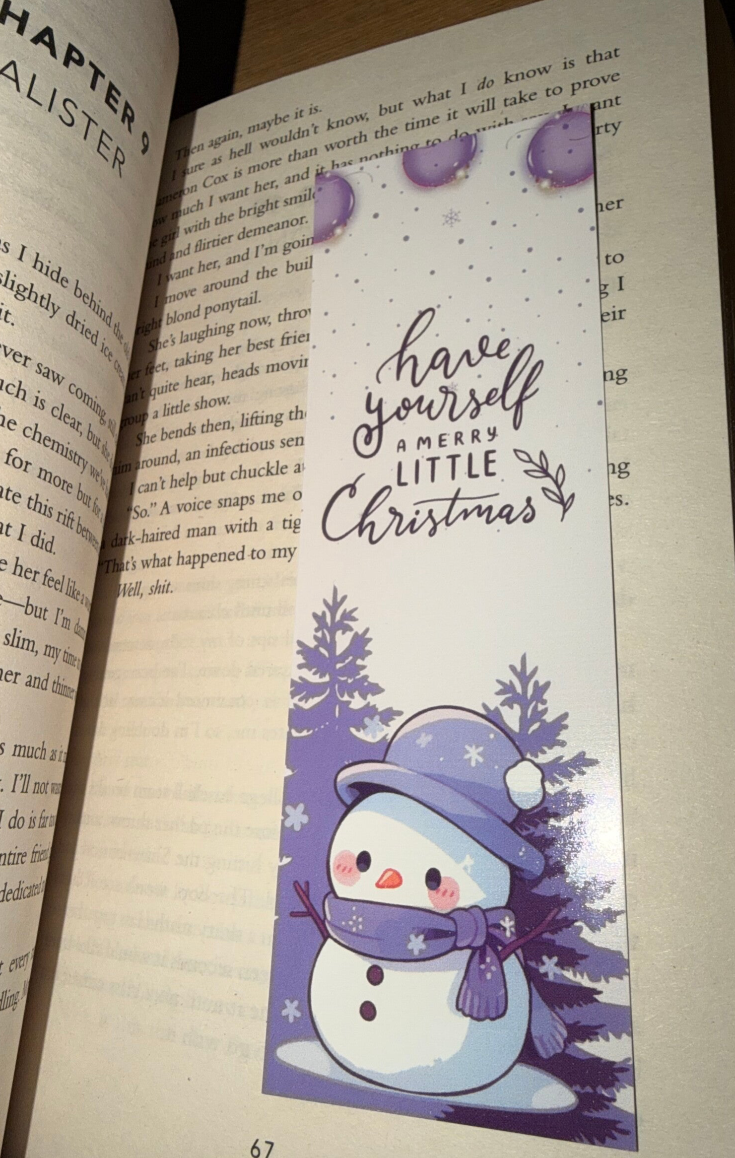 "A Merry Little Bookmas" - Bookmark
