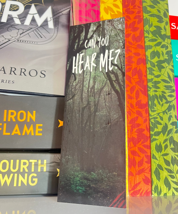 "CAN YOU HEAR ME" - Bookmark