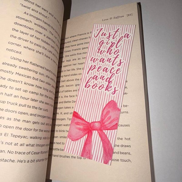 "Blessed and Booked Up" -  Bookmark