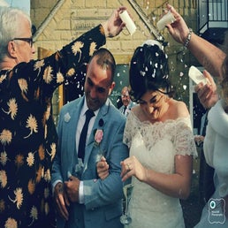Confetti gets everywhere. - Dormer's