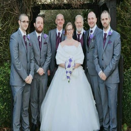 Sammie & groomsmen