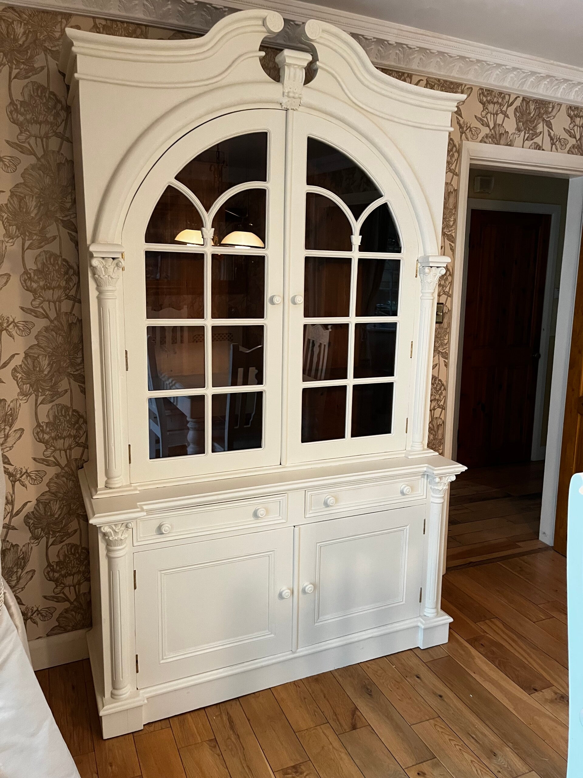 Oak unit - finished painting 