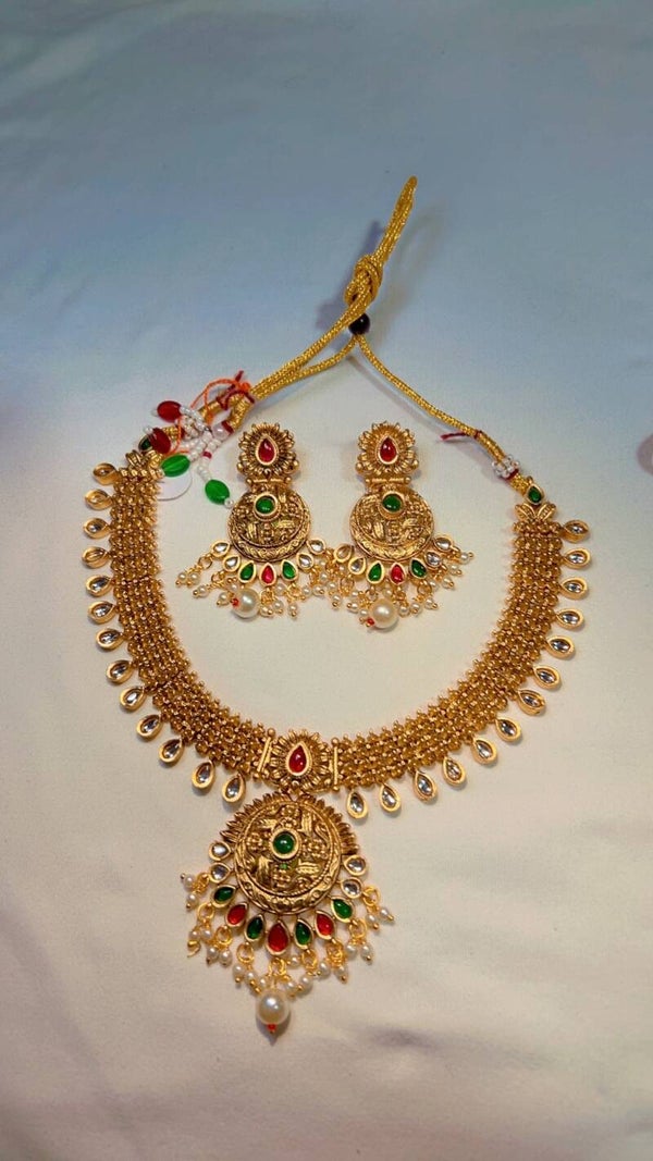 Gold plated necklace 3