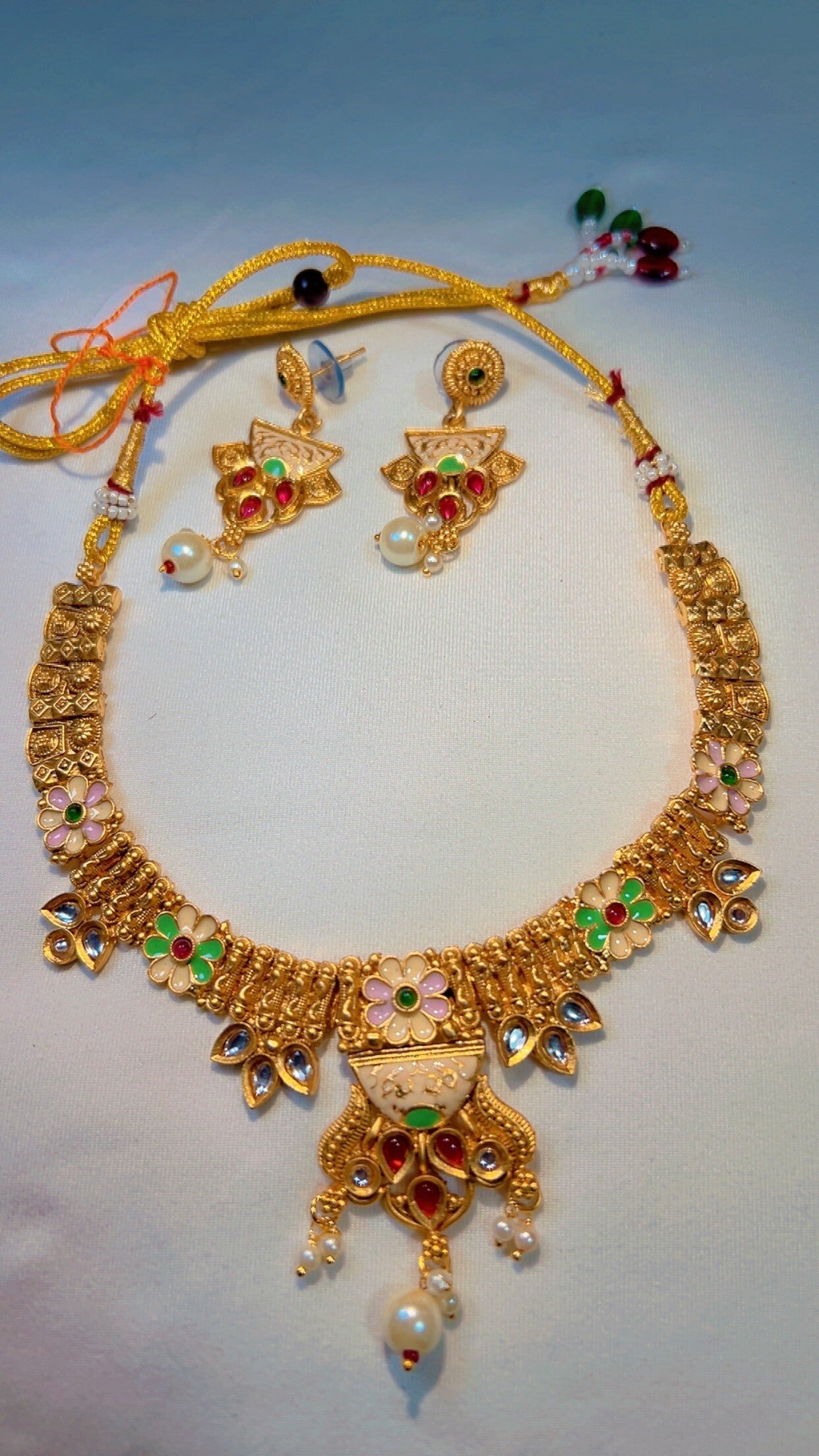 Gold plated necklace 4