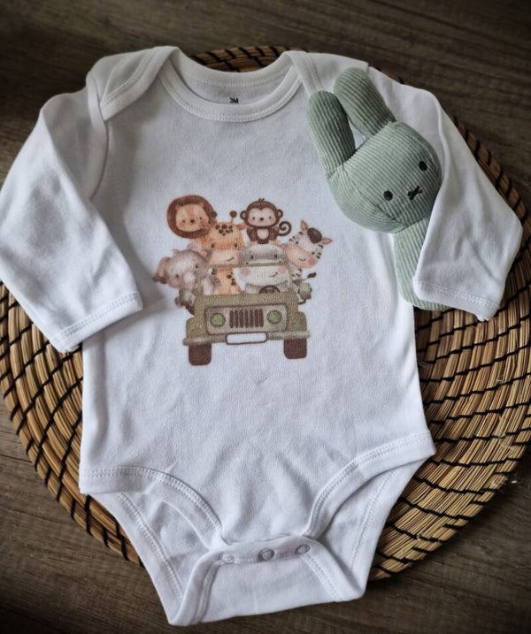 romper- safari dieren