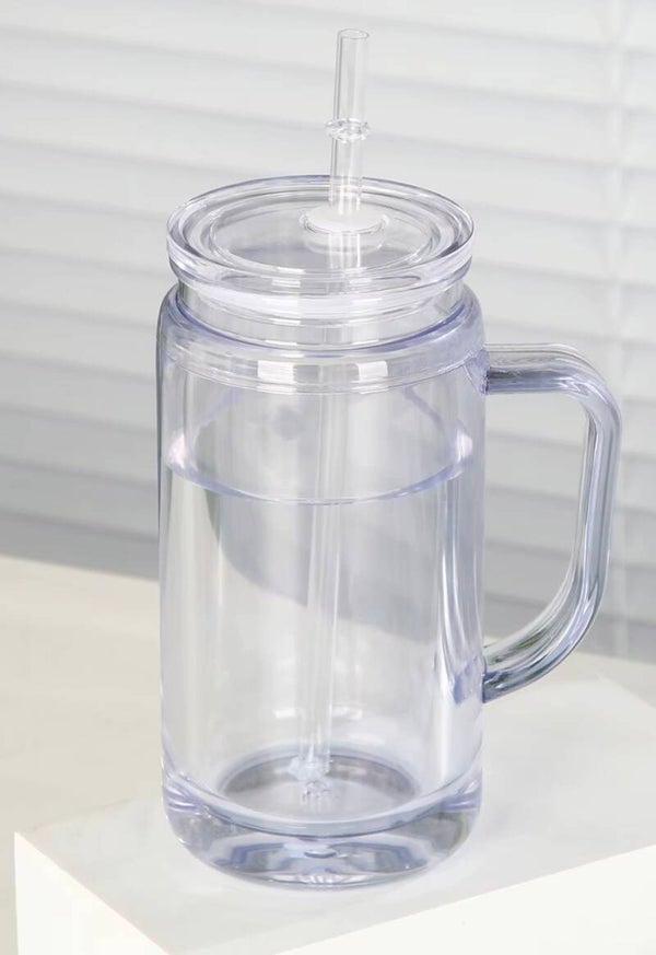16oz Acrylic Handle Snowglobe