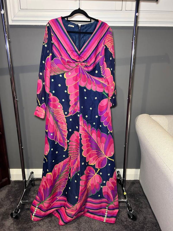 Vintage 70’s pink evening dress
