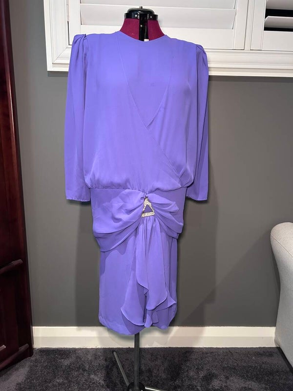 Vintage 90’s purple cocktail dress