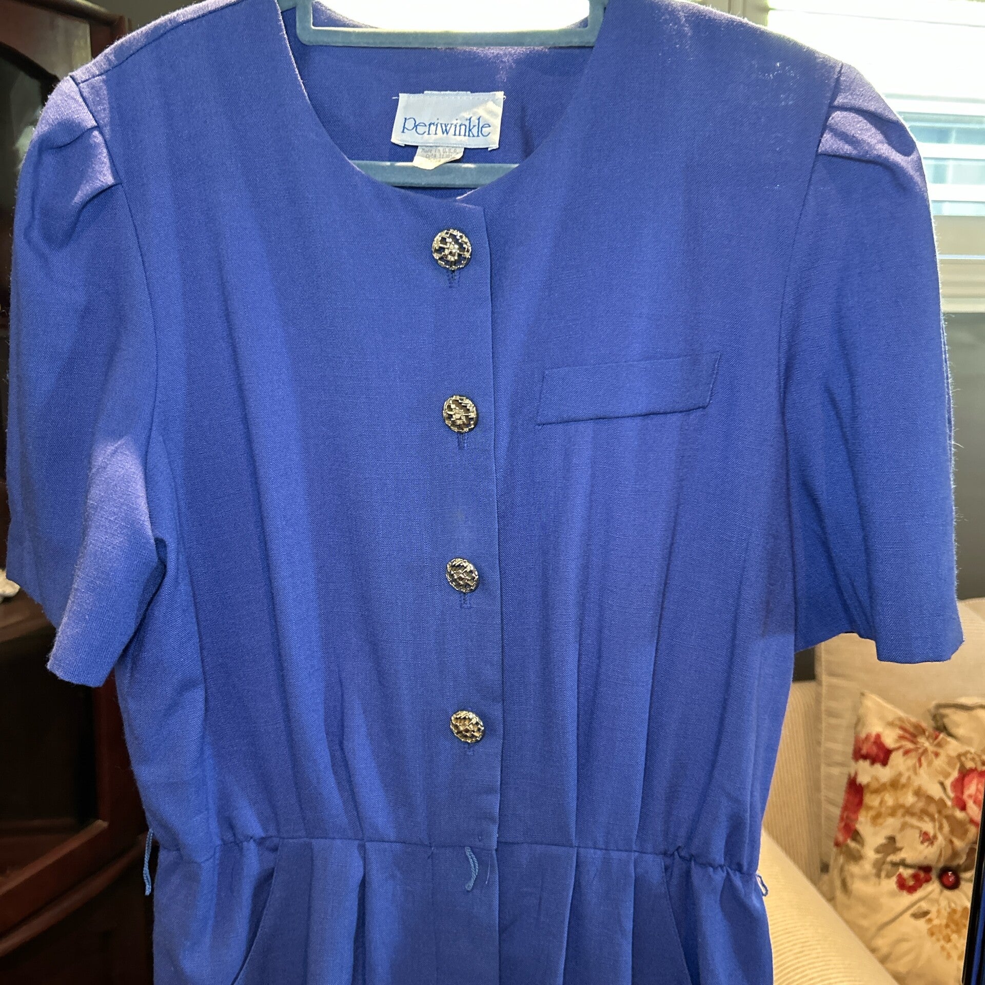 Vintage Treasure Periwinkle 90's Dress