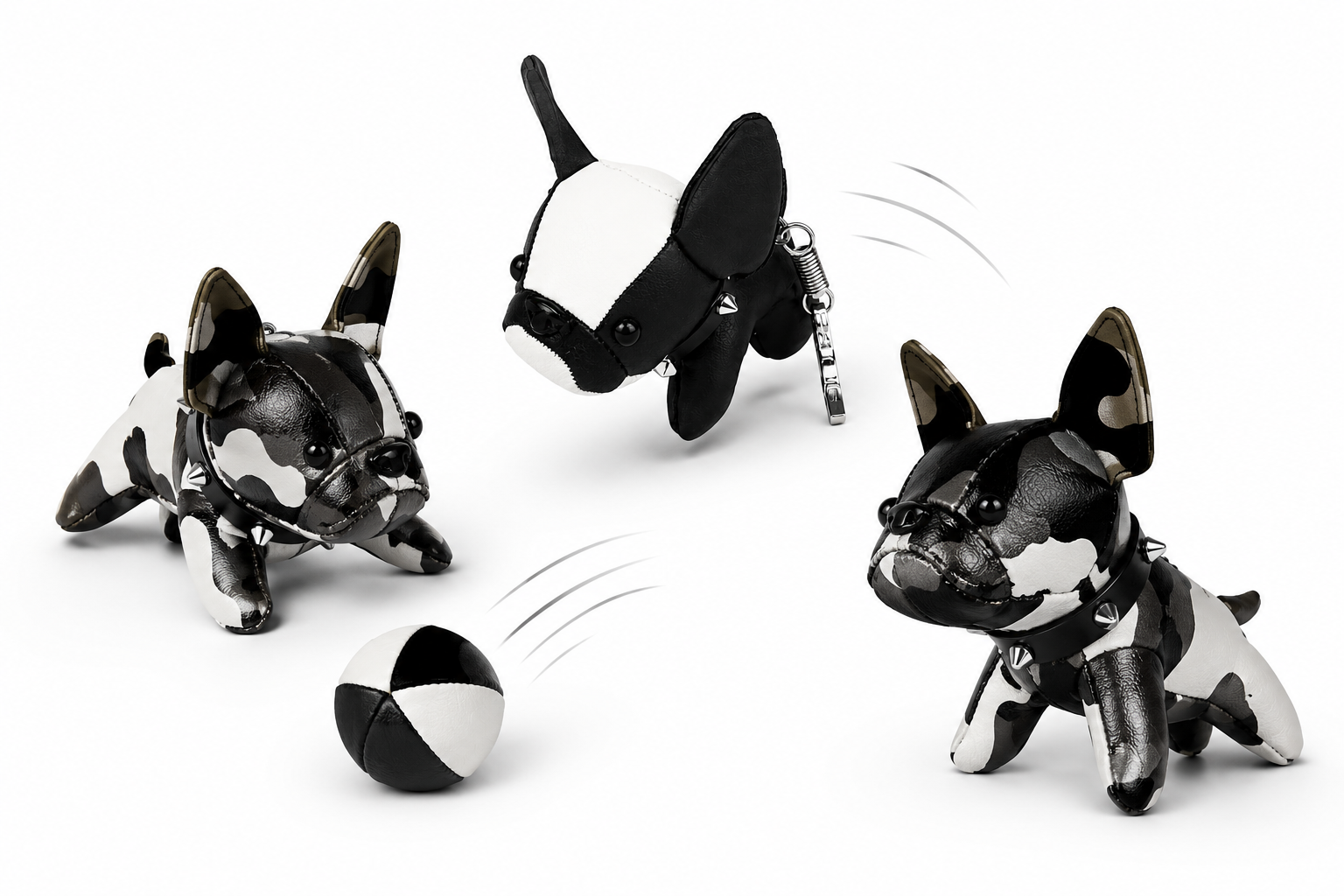 Porte Clés - Cuir chien pick pull