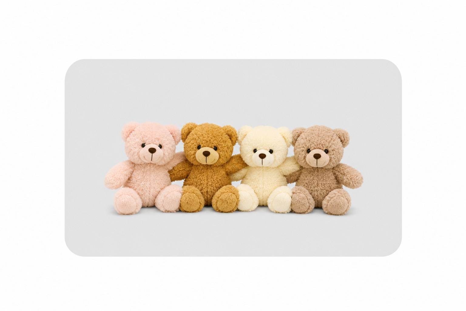 Porte Clé  - Peluche mini Ours