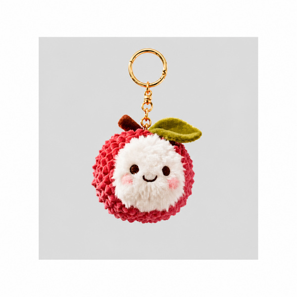 porte clés - Peluche letchi