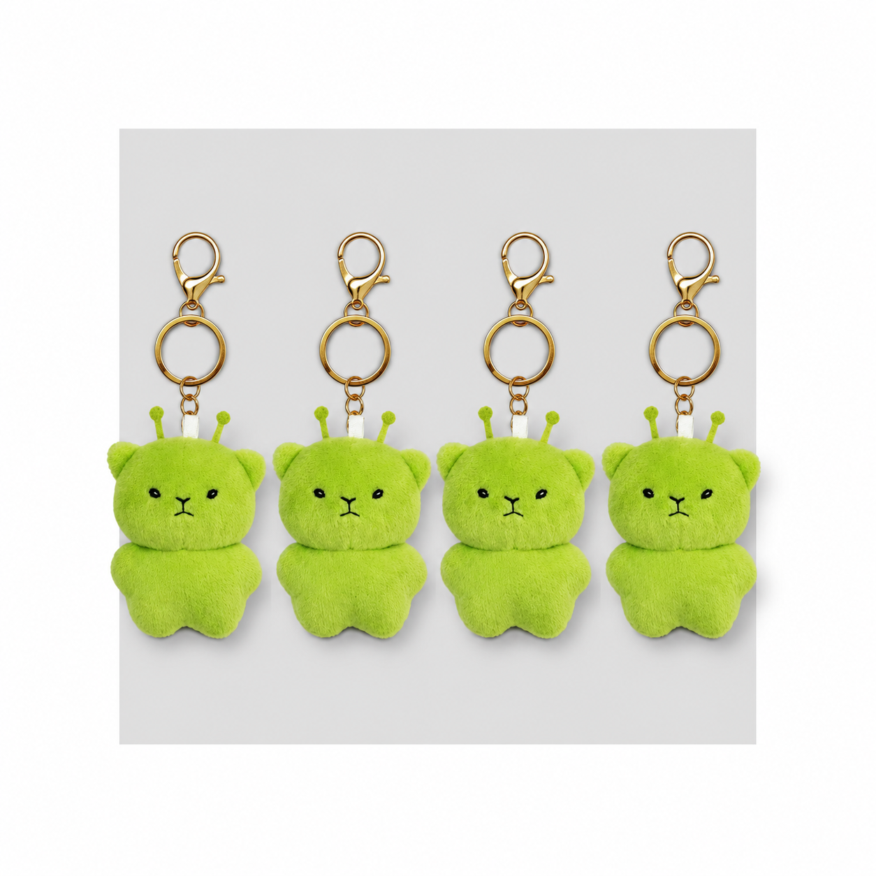 Porte Clés - Peluche Mini extra-terrestre 1pc