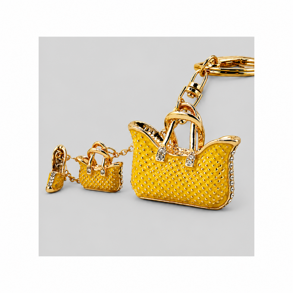Porte Clés - Métal mini sac chic