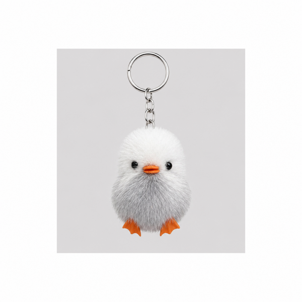 Porte Clés - Peluche mini Canard