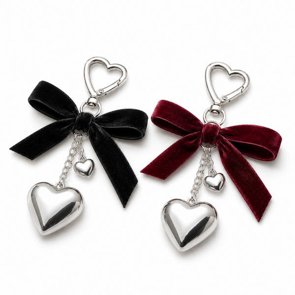 Porte Clé -  Métal Accessoire Coeur