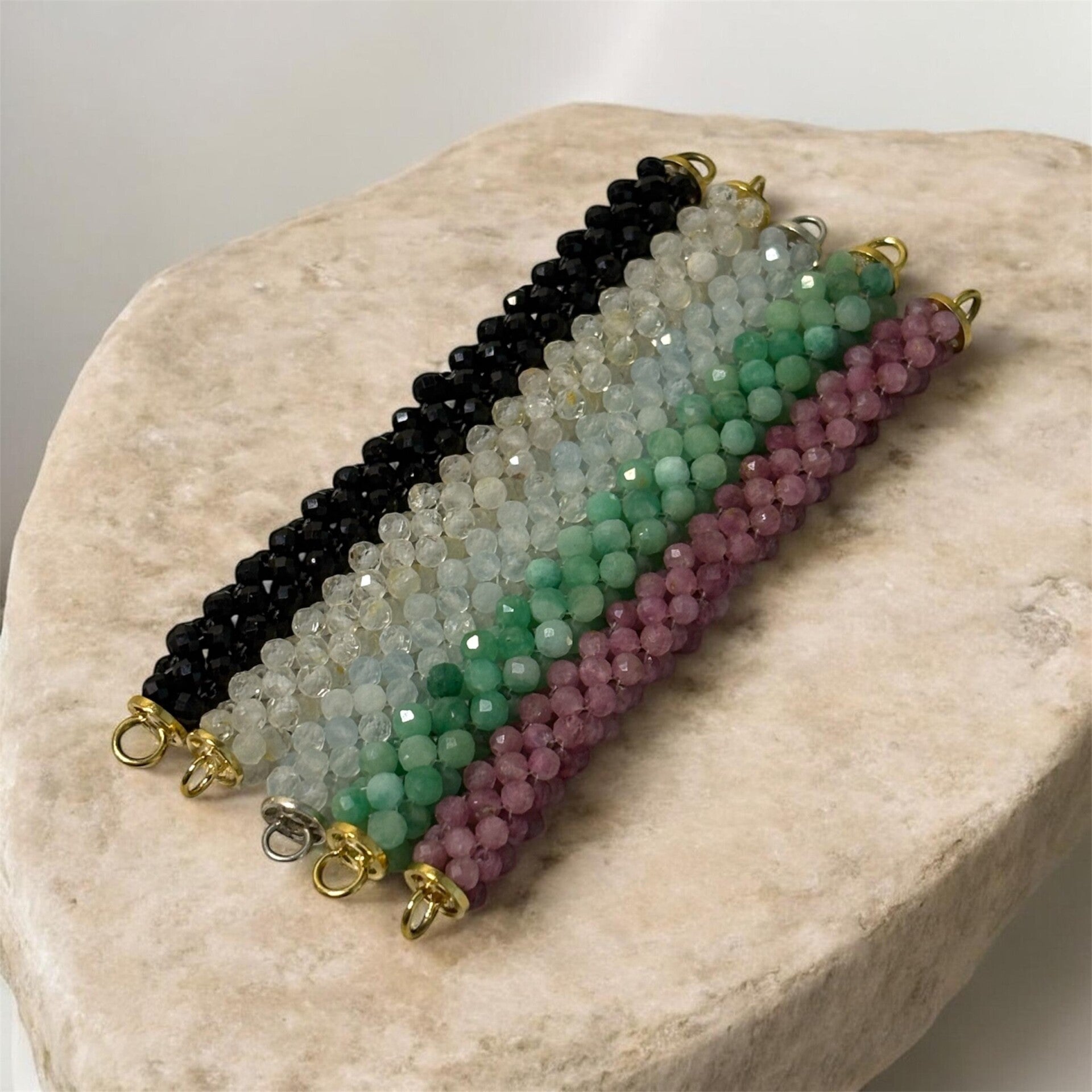 Essenza collection with sterling silver or 18K gold plated silver