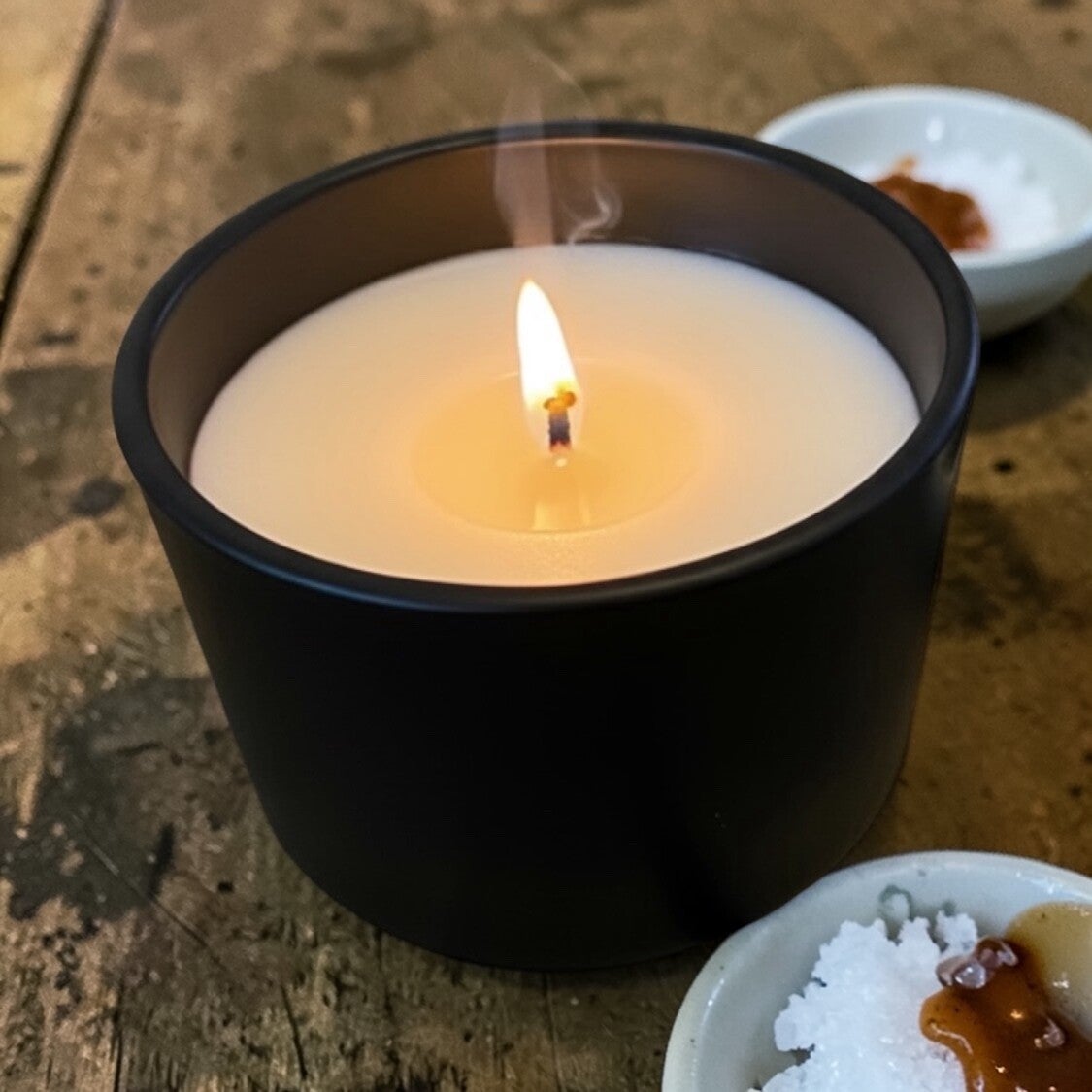 Bougie Artisanale — Caramel beurre salé