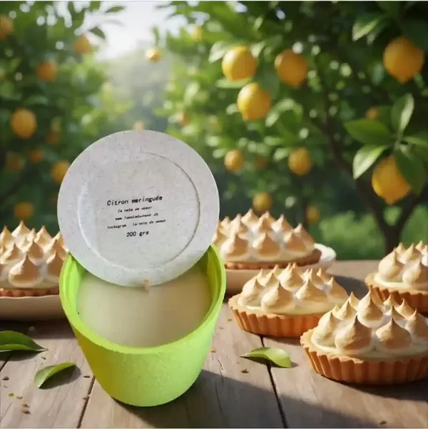 🍋 Bougie Citron Meringué