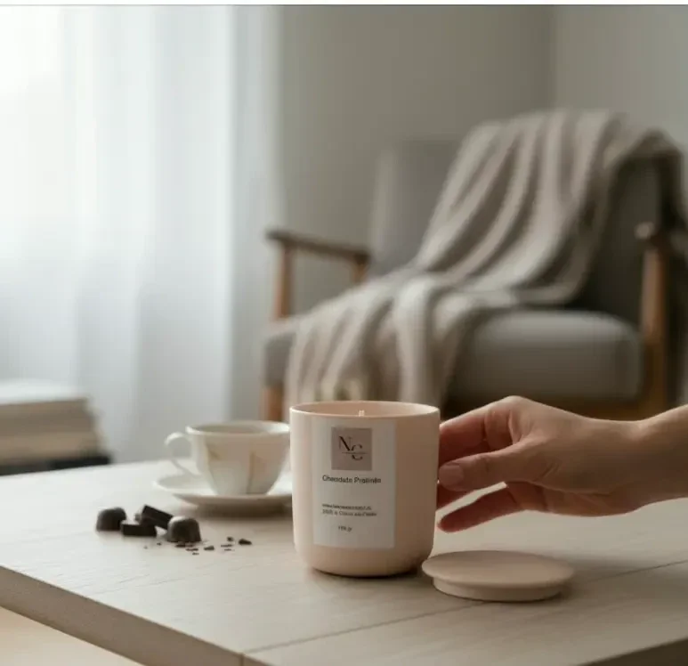 Bougie Chocolat Praline - 170g