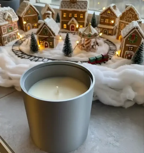 🎄 Bougie Village de Noël