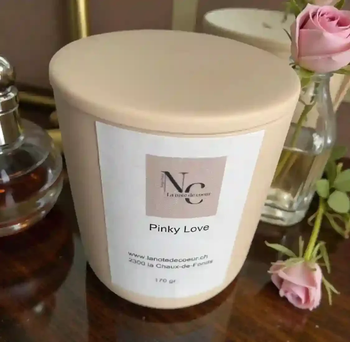 Bougie Pinky Love - 170g