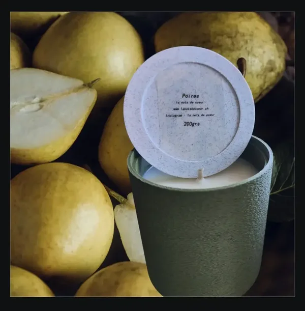 Bougie parfumée Poires – artisanale & écoresponsable