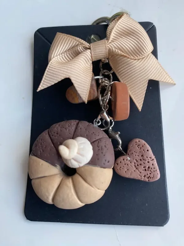 Charm' Fimo — Donut Glacé