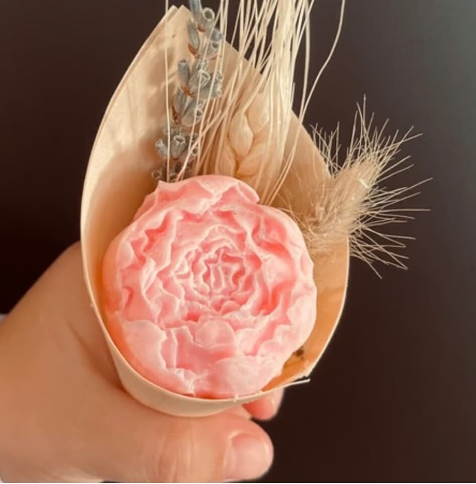 Bouquet galet parfumée