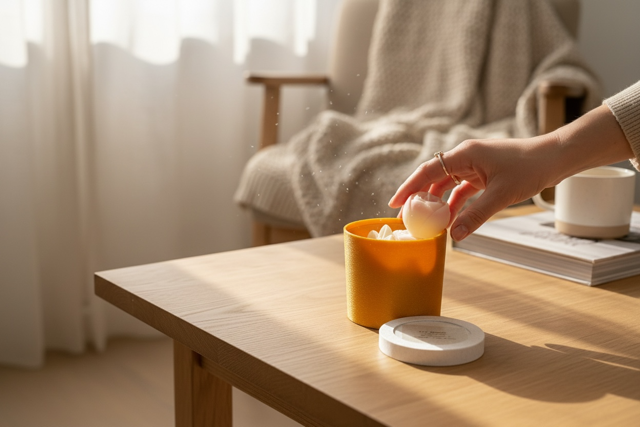 Galet parfumé Iris & Lavande — 120 g