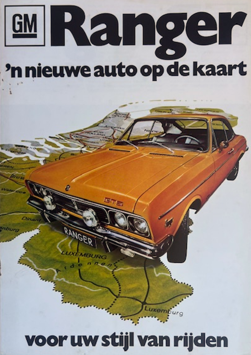 1970 Ranger original sales brochure