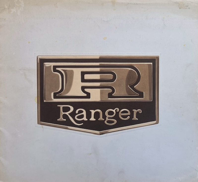 1972 Ranger original sales brochure