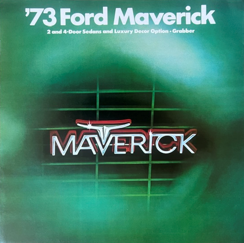1973 Ford Maverick original sales brochure