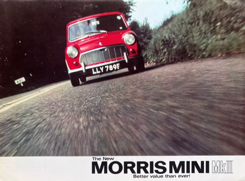 1969 Morris Mini MkII original sales brochure