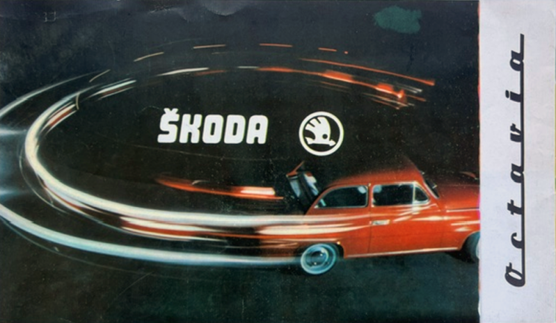 1963 Skoda Octavia original sales brochure