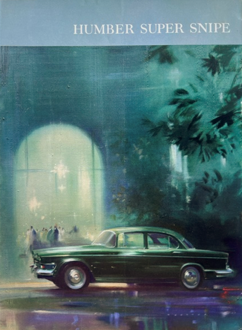 1963 Humber Super Snipe original sales brochure