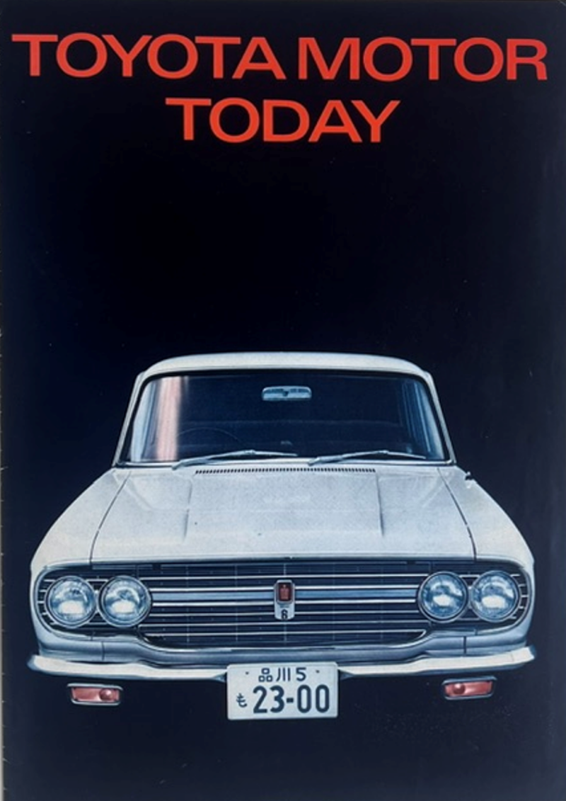 1966 Toyota Model range original sales brochure