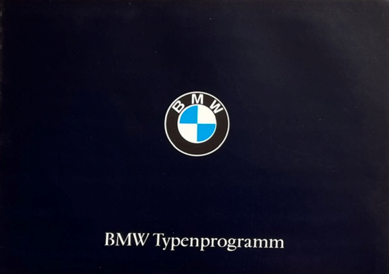 1966 BMW Model range original sales brochure
