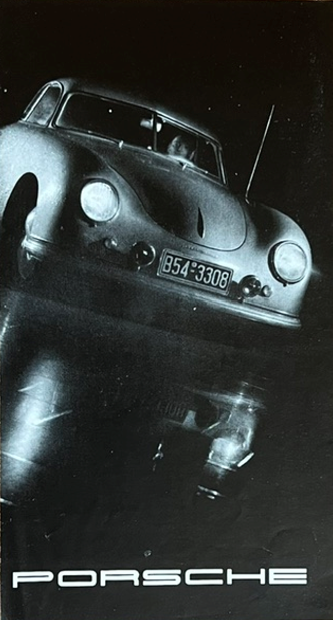 1952 Porsche 356 original sales brochure