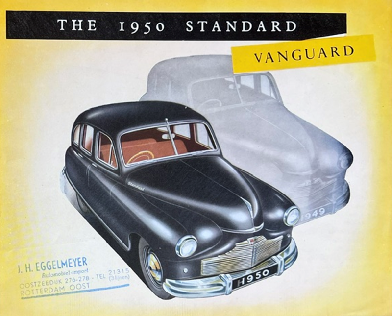 1950 Standard Vanguard original sales brochure