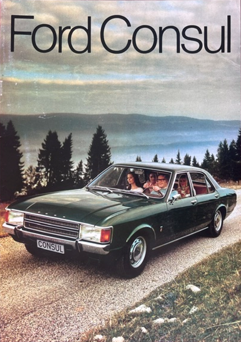 1972 Ford Consul original sales brochure